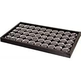 50 Jar Body Jewelry Display Tray Black Tongue Navel Lip by Monster Point