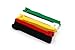 Alianza Products APH&L50PC Cable Straps Hook and Loop 6, Cable Ties for Tidying and Organizing Loose Wires and Cables, Multi-Colored, 50 Piece