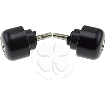 Amazon.com: Handle Bar End CNC Plain Black For Honda CBR