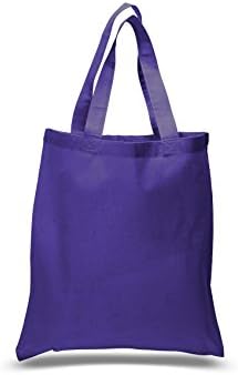 purple canvas tote bags