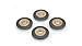 4 Pack Tegu Magnetic Wooden Speed Wheels