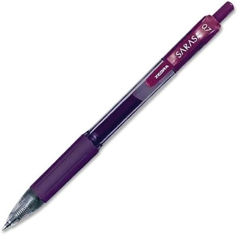 Wholesale CASE of 10 - Zebra Sarasa Gel Retractable Pens-Gel Pen, Retractable, Medium Point, .7mm, Port Ink