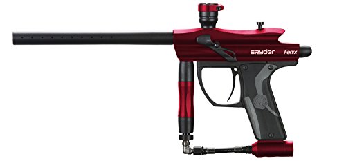 Spyder Fenix Electronic Paintball Marker Gun - Hot Red - Thumbnail 4