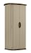 Suncast Vertical Utility Shed - Outdoor Storage Shed for Backyards and Patios - Wood Grain Texture - 2' x 2.5' primary