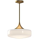 Alora Lighting Lincoln - 1 Light Pendant-10 Inches Tall and 14 Inches Wide-Aged Gold Finish