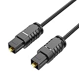 Digital Optical Audio Cable 3ft, Toslink Optical