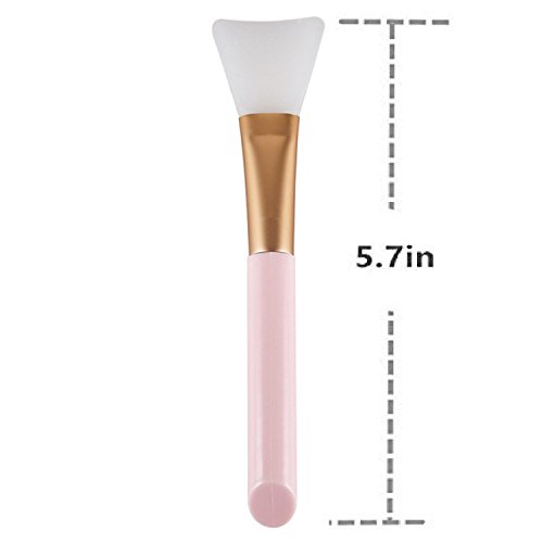 Silicone Face Mask Brushes, Facial Skin Care Makeup Tools and Body Butter Applicator Tools Pack of 3