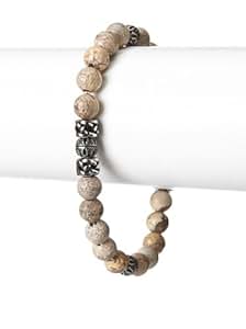 blackjack jasper genuine stainless jewelry
