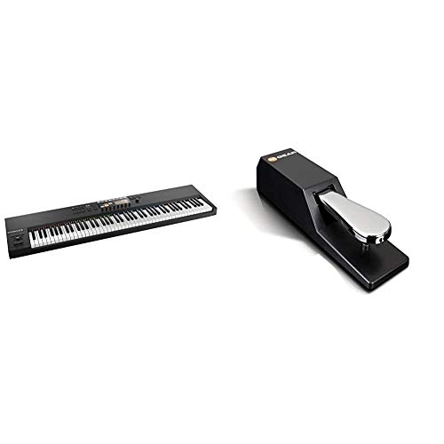 Native Instruments Komplete Kontrol S88 Mk2 Keyboard & MAudio SP 2 Universal Sustain Pedal