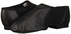 Bloch Girl's Neo-Flex Slip On Jazz Shoe, Black, 1.5