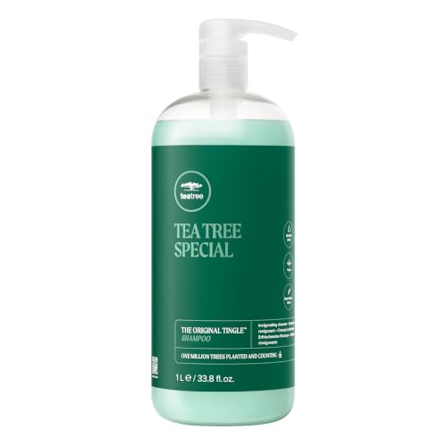 Paul Mitchell Tea Tree Special Shampoo - Cleansing Shampoo für die tägliche Haarwäsche, Haar-Pflege Shampoo für alle Haartypen entfernt Unreinheiten, 