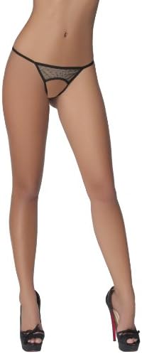 O Sexy Lingerie Women's Open Crotchless Thong