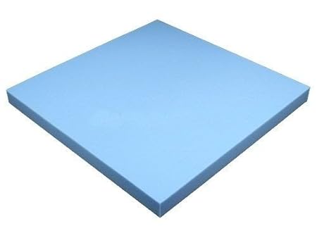 Schaumstoffplatte 50x50cm Schaumstoff Kissen Schaumstoffpolster - extra formstabil - 4cm dick