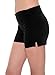 Fold-Over Waistband Stretchy Cotton-Blend Yoga Shorts