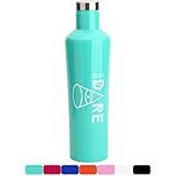 DoDo OUTDOOR Water Bottle | Stainless Steel | Vacuum Insulated | For Men/Women |Flask Bottle |Leak-proof Double Walled Cola Shape | Narrow Mouth| BPA Free | Multi-Color | 17oz
