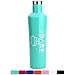 DoDo OUTDOOR Water Bottle | Stainless Steel | Vacuum Insulated | For Men/Women |Flask Bottle |Leak-proof Double Walled Cola Shape | Narrow Mouth| BPA Free | Multi-Color | 17oz