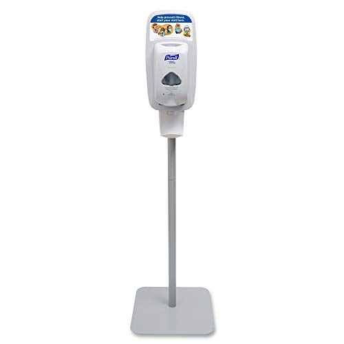 PURELL Hand Sanitizer Dispenser Floor Stand, Light Gray, Floor Stand