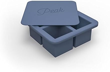 Peak Ice Works Large Cube Tray, Peak Blue by Peak Ice Works