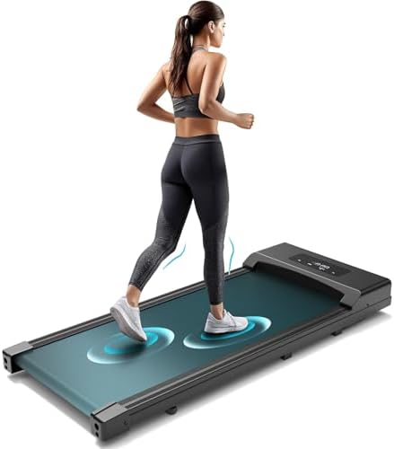 INGUNAR Treadmill For Home, HP Protable Under Desk Treadmill