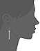 Amazon Collection Sterling Silver Chain Tassel Drop Earrings