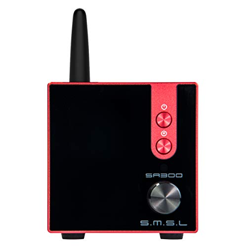 S.M.S.L SA300 Uses Infineon’s new technology class D power amplifier chip，Bluetooth 5.0 With Remote Control red