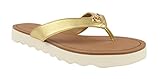 Coach Shelly Women Open Toe Leather Flip Flop Sandal