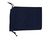 50 Pieces Wholesale Lot - Black Velvet Cloth Jewelry Pouches/Drawstring Bags 3" X 4"