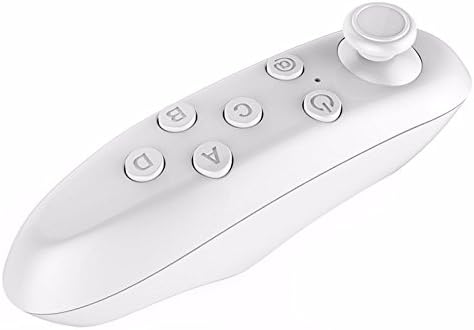 SIDARDOE 3D VR Protable Wireless Bluetooth Controller White for Android system