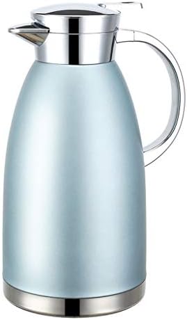 DFER 304 Stainless Steel Household Insulation Water Bottle, Large Capacity 1.8 Liter Vacuum Liner Four Colors Optional (color : Blue)