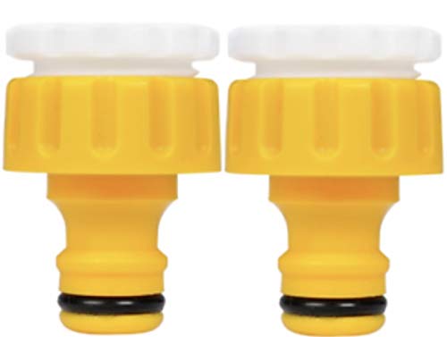 2 X Hozelock 2175 Threaded Tap Connector 3/4in (HOZ2175)