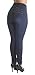 Colombian Design, Butt Lift, Elastic High Waist Skinny Jeans in Navy Size 13