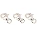 3 Lobster Claw Clasps Sterling Silver Jewelry Part 10mm primary