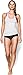 Under Armour Women's Pure Stretch Sheer Cheeky, Black (001)/White, One Size
