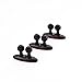 Bleiou 8PCS Multifunctional Adhesive Car Charger Line Clasp Clamp Headphone/USB Cable Car Clip Interior Accessories