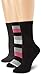 Anne Klein Women's Three-Pair Pack Wide-Stripe Crew Socks