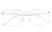 Agstum Wayfarer Plain Glasses Frame Eyeglasses Clear Lens