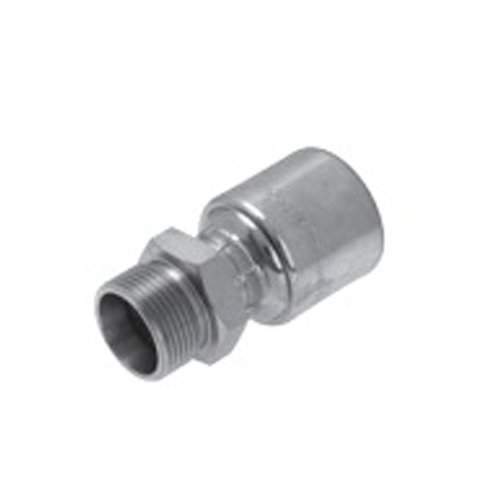 Gates Fluid Power 7100125105 Hose Fitting, 12G27MFG Mega crimp French Gaz 24 Deg Cone Male