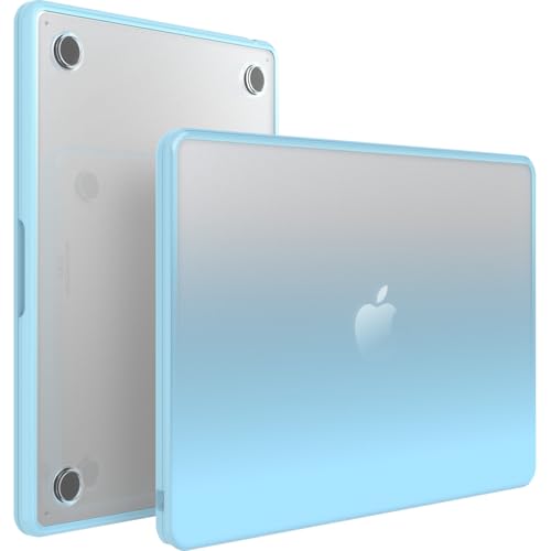 OtterBox MacBook cover per Apple MacBook Air 13" M2 & M3 2024, Resistente a Shock e Cadute, Ultra Sottile, Protettiva, testata a norme MIL-STD 810G, Blu