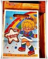 RAINBOW BRITE Party FAVOR BAGS Birthday supplies Loots Doll Decoration Treats x8