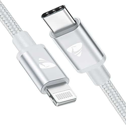 Aioneus iPhone Charger Cable 2M Type C iPhone Cable MFi Certified USB C to Lightning Cable iPhone Fast Charger Cable Compatible with iPhone 14 13 12 11 Pro Max XS XR 8 Plus iPad