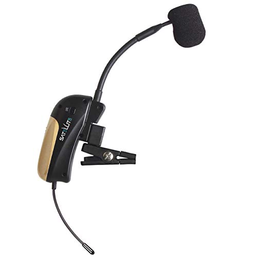 Nady Satellite SMHTA-100 | 100-Channel True Diversity Wireless Instrument System for Horns, Woodwinds - Portable AA batteries operation - Includes metal carrying case.