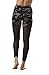 90 Degree by Reflex - Performance Activewear - Printed Yoga Leggings - Etched Camo Gunmetal - Medium