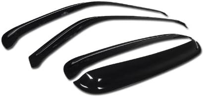 WindGlide (WV-SIL07CREW) Chevy Silverado 1500/GMC Sierra 1500 / 2008-2014 Chevy Silverado 2500/3500/GMC Sierra 2500/3500 Crew Cab WINDOW VISOR 4PCS