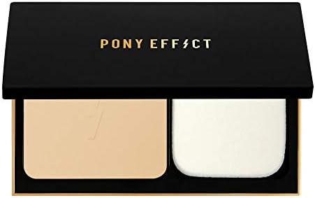 Official Shop|Pony Effect (PONY EFFECT) Cover Stay Skin Cover Pact 002 Soft Beige | Powder, Pact, Coverage, Korean Cosmetics