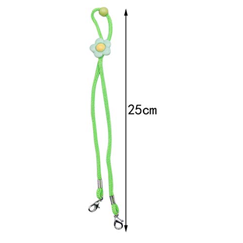 4PC Adjustable Length Face Bandana Lanyard - Comfortable Handy & Convenient Safety Holder & Hanger -Easy On & Off