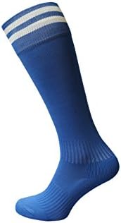 Raftaar Premium 2 Stripe Unisex Knee High Football Rugby Soccer Running Sport Socks Adult Youth Kids Sizes in