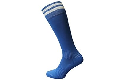 Raftaar Premium 2 Streifen Unisex Kniestrümpfe Fußball Rugby Fußball Laufen Sport Socken Erwachsene Jugendliche Kinder Größen