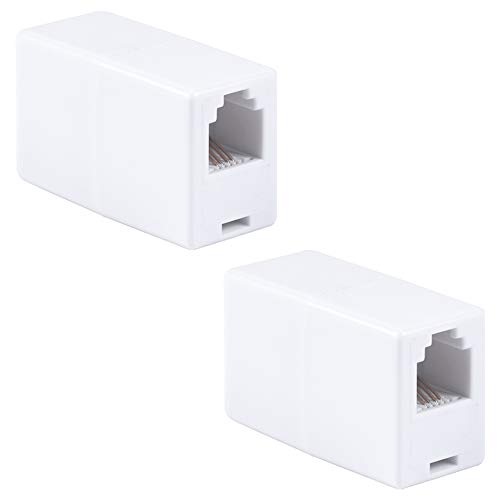 image for Power Gear in-Line Coupler, 2 Pack, Ideal for Telephones, Answering Ma