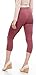 LMB Lush Moda Extra Soft Capri Leggings - One Size - Variety of Colors - Mulberry