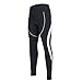 Women's Cycling Pants 3D Padded Compression Tight, Long Bike Bicycle Pants with Wide Waistband